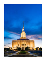 Red Cliffs Utah Temple - Evening Shadows