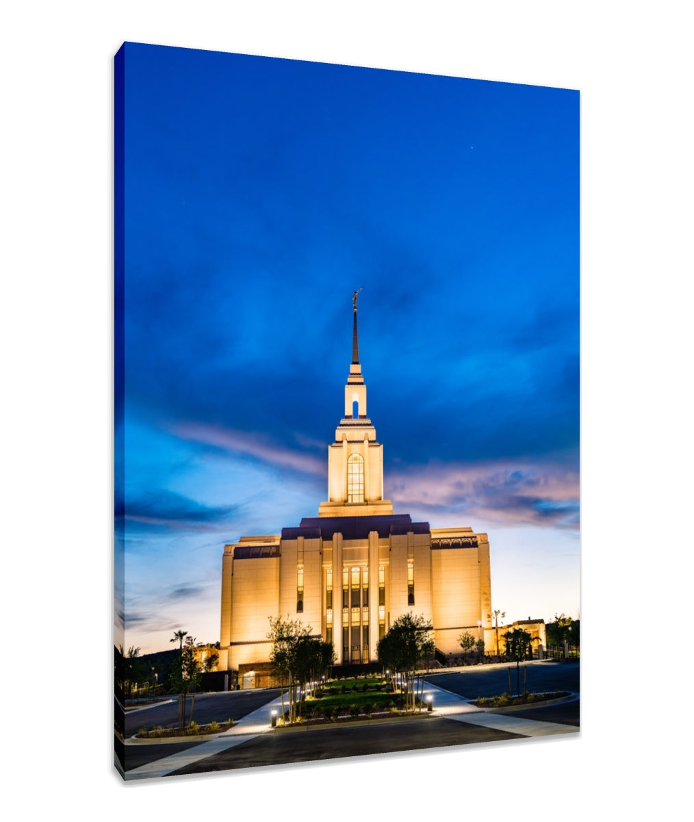 Red Cliffs Utah Temple - Evening Shadows