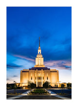 Red Cliffs Utah Temple - Evening Shadows
