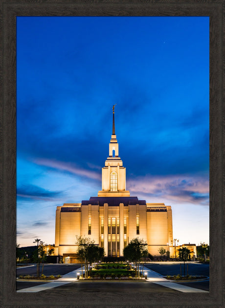 Red Cliffs Utah Temple - Evening Shadows