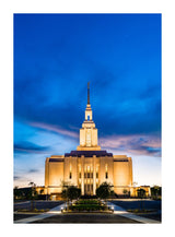Red Cliffs Utah Temple - Evening Shadows