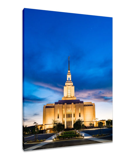 Red Cliffs Utah Temple - Evening Shadows