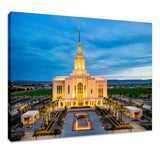 Red Cliffs Utah Temple - Evening Glow