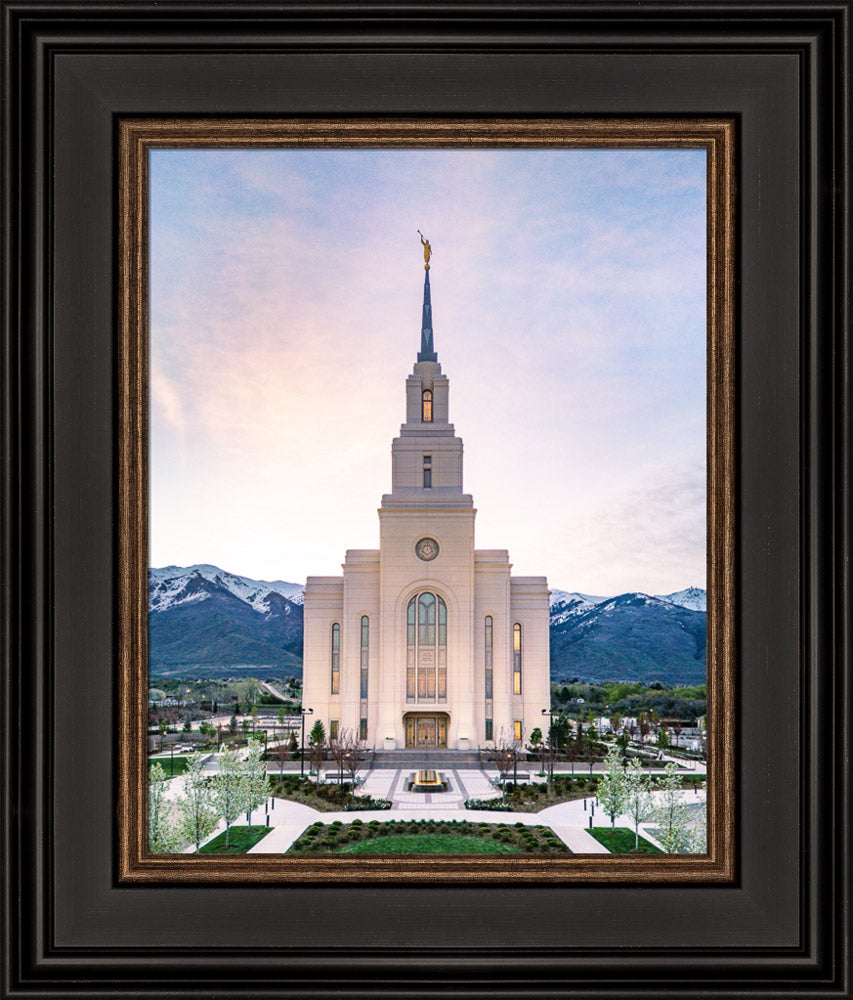 Layton Utah Temple- Mountain Blossoms