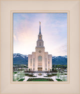 Layton Utah Temple- Mountain Blossoms