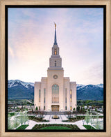 Layton Utah Temple- Mountain Blossoms