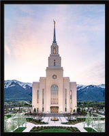 Layton Utah Temple- Mountain Blossoms