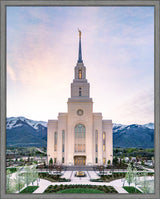 Layton Utah Temple- Mountain Blossoms