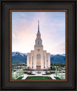 Layton Utah Temple- Mountain Blossoms