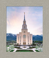 Layton Utah Temple- Mountain Blossoms