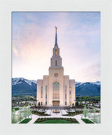 Layton Utah Temple- Mountain Blossoms