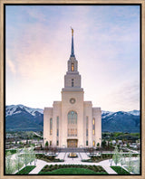 Layton Utah Temple- Mountain Blossoms