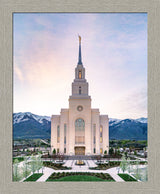 Layton Utah Temple- Mountain Blossoms