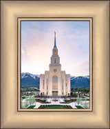 Layton Utah Temple- Mountain Blossoms