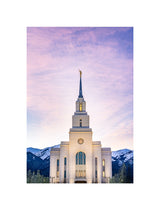 Layton Temple - Wasatch Mountains