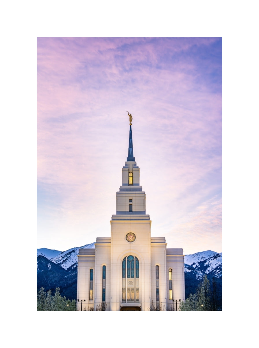 Layton Temple - Wasatch Mountains