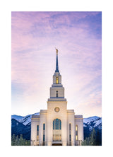 Layton Temple - Wasatch Mountains