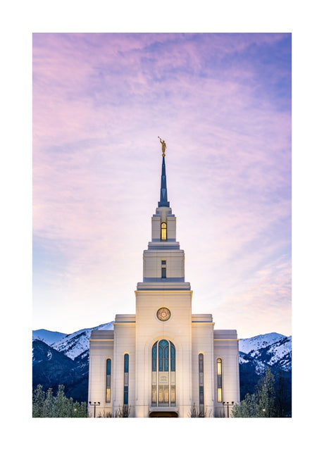 Layton Temple - Wasatch Mountains