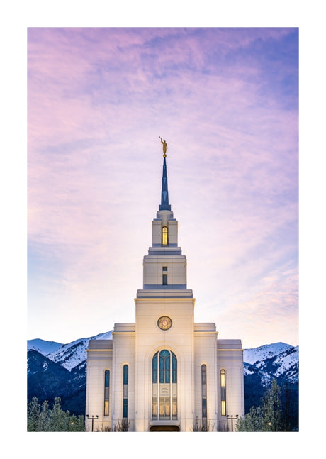 Layton Temple - Wasatch Mountains