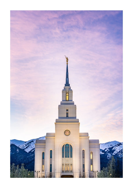 Layton Temple - Wasatch Mountains