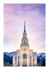 Layton Temple - Wasatch Mountains