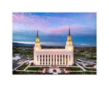 Layton Utah Temple - Dusk