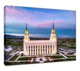 Layton Utah Temple - Dusk