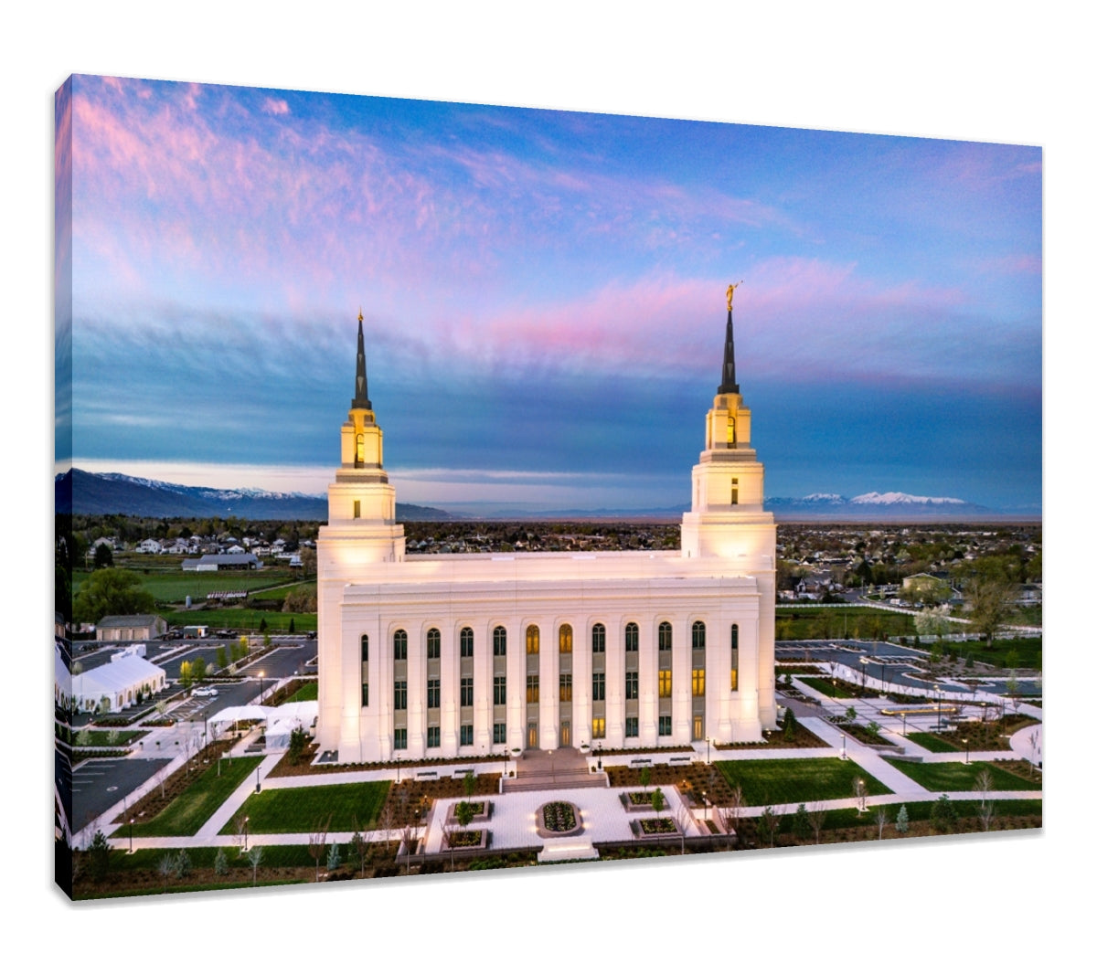 Layton Utah Temple - Dusk