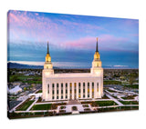 Layton Utah Temple - Dusk