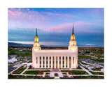 Layton Utah Temple - Dusk