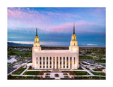 Layton Utah Temple - Dusk