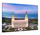 Layton Utah Temple - Dusk