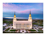 Layton Utah Temple - Dusk