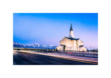 Taylorsville Temple - Mountain