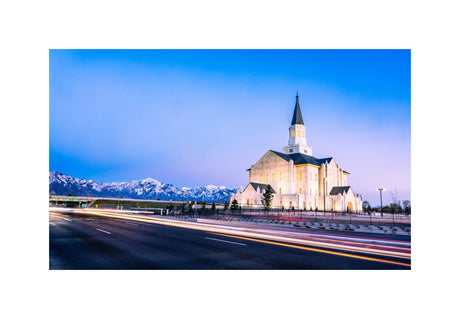 Taylorsville Temple - Mountain