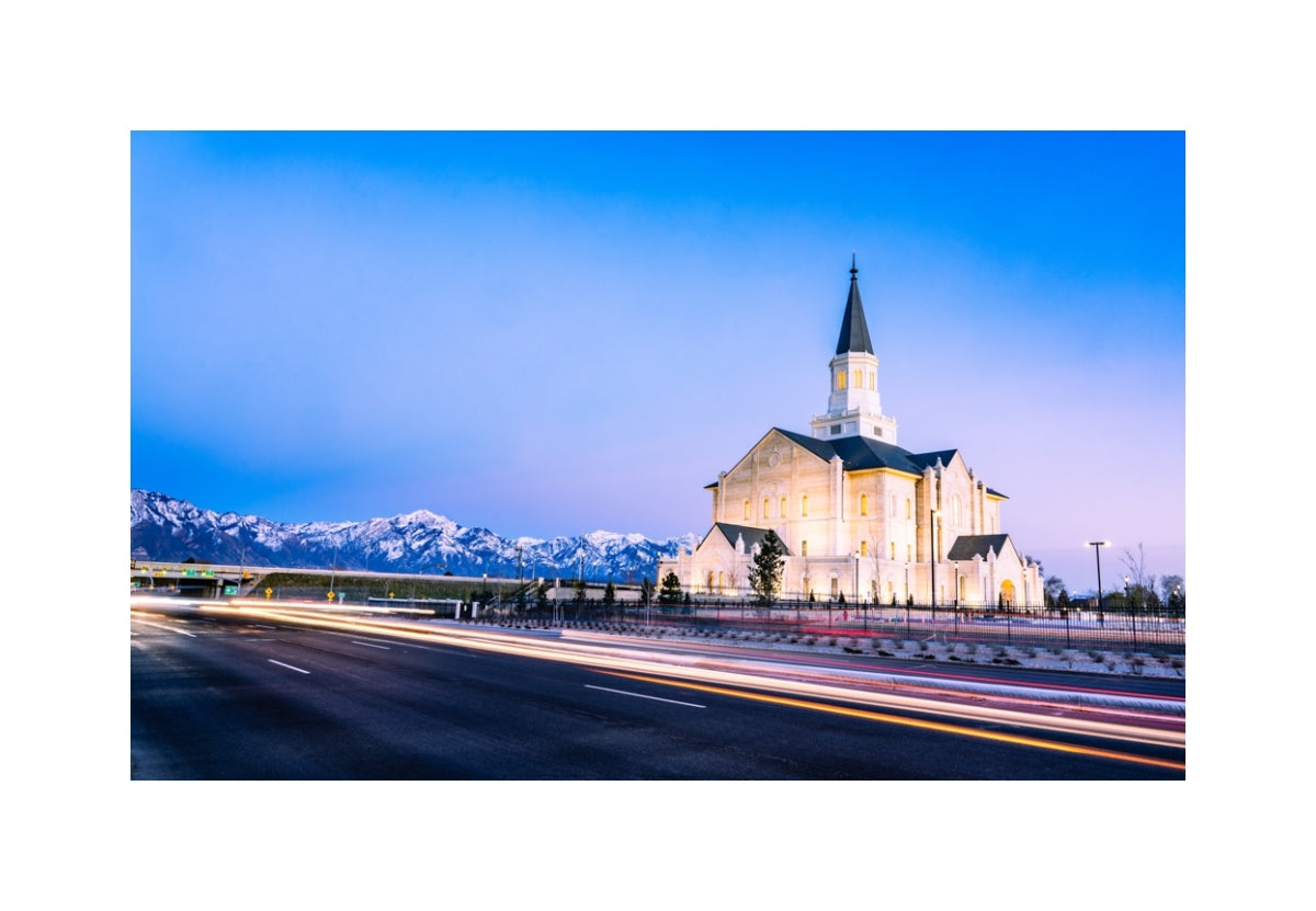 Taylorsville Temple - Mountain