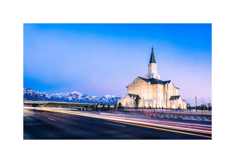 Taylorsville Temple - Mountain