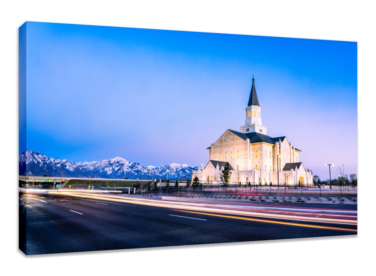 Taylorsville Temple - Mountain