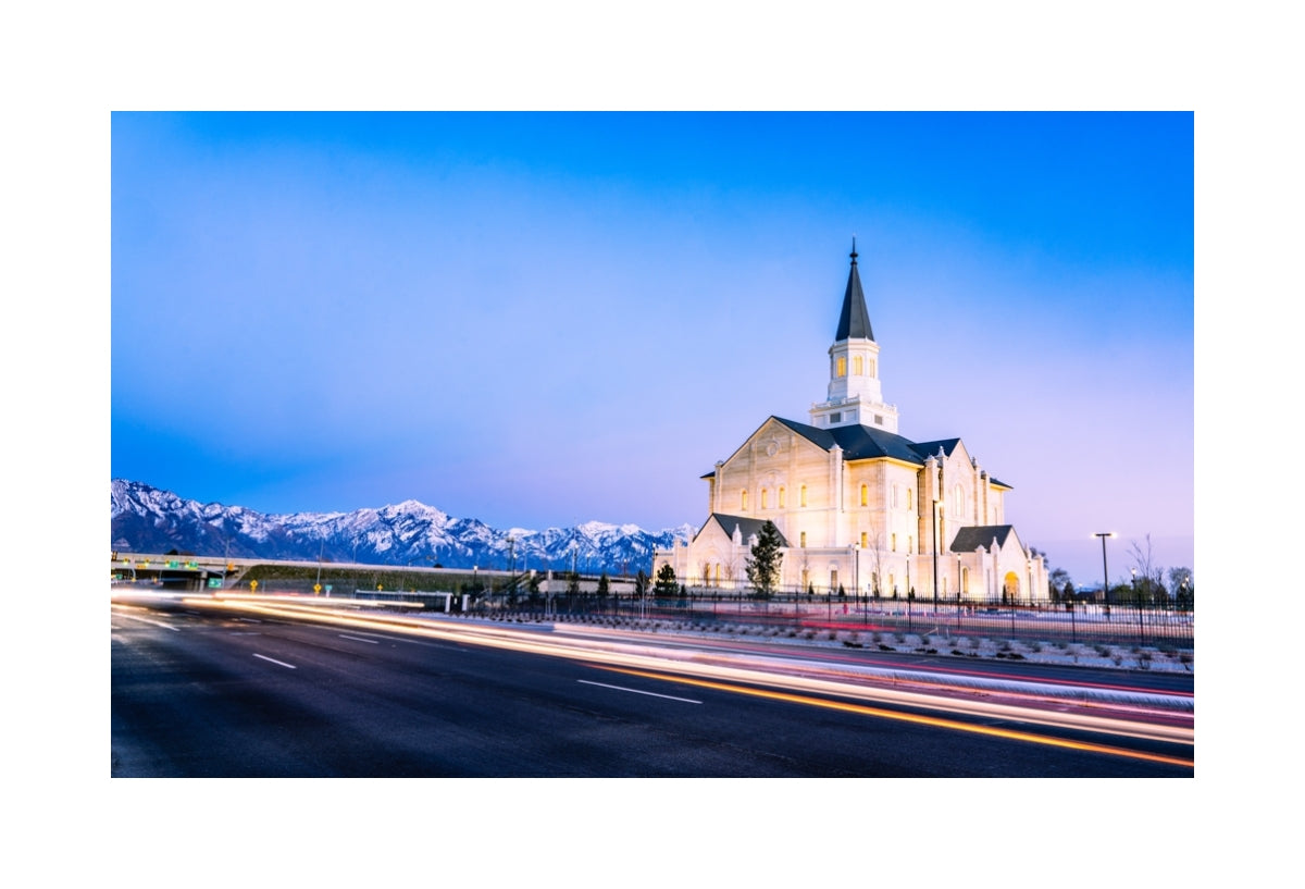 Taylorsville Temple - Mountain