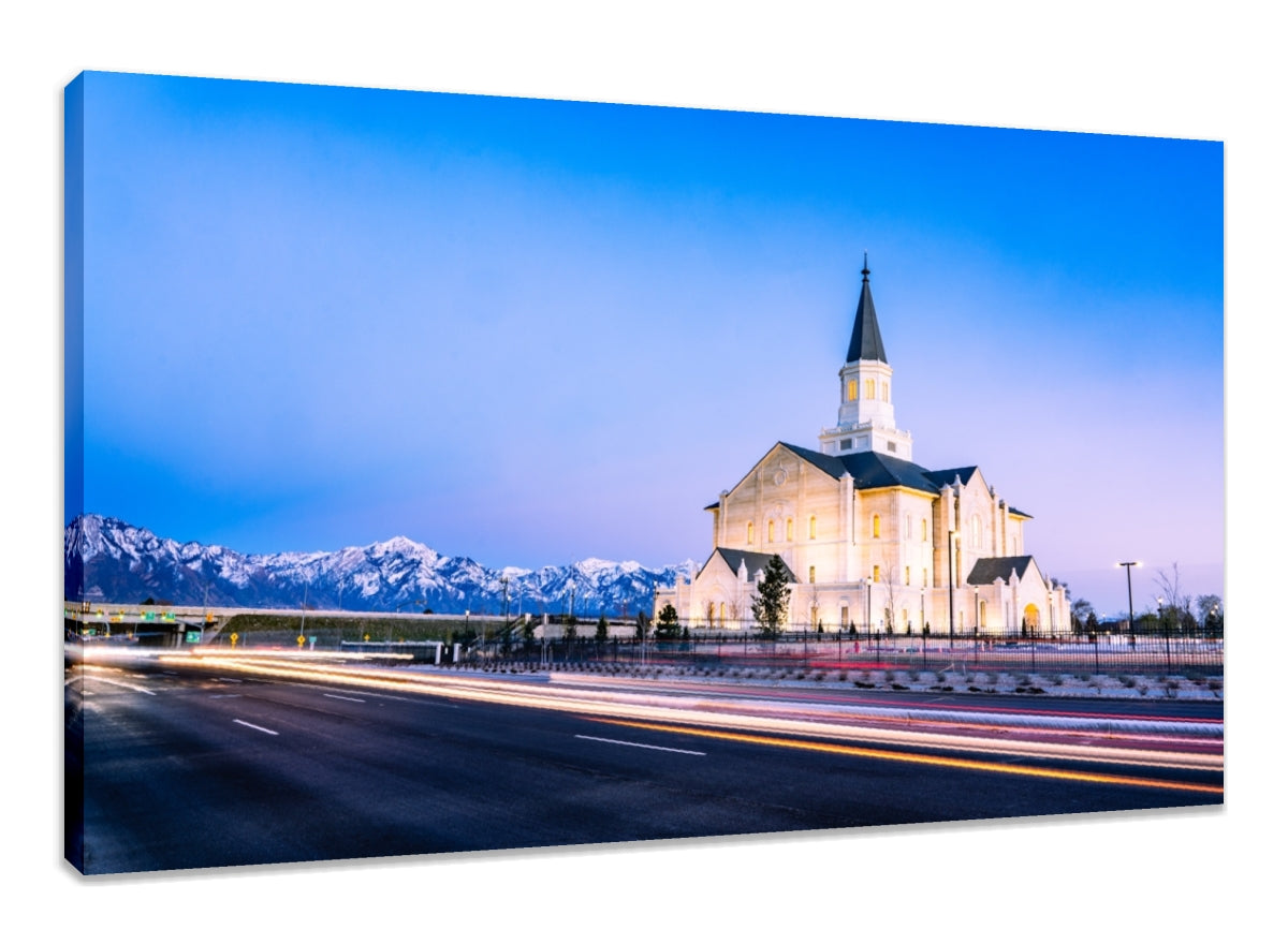 Taylorsville Temple - Mountain