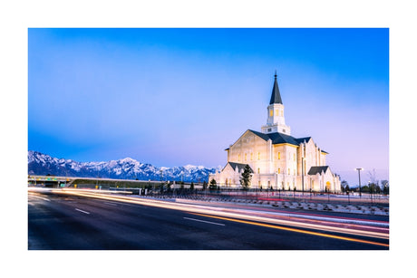 Taylorsville Temple - Mountain