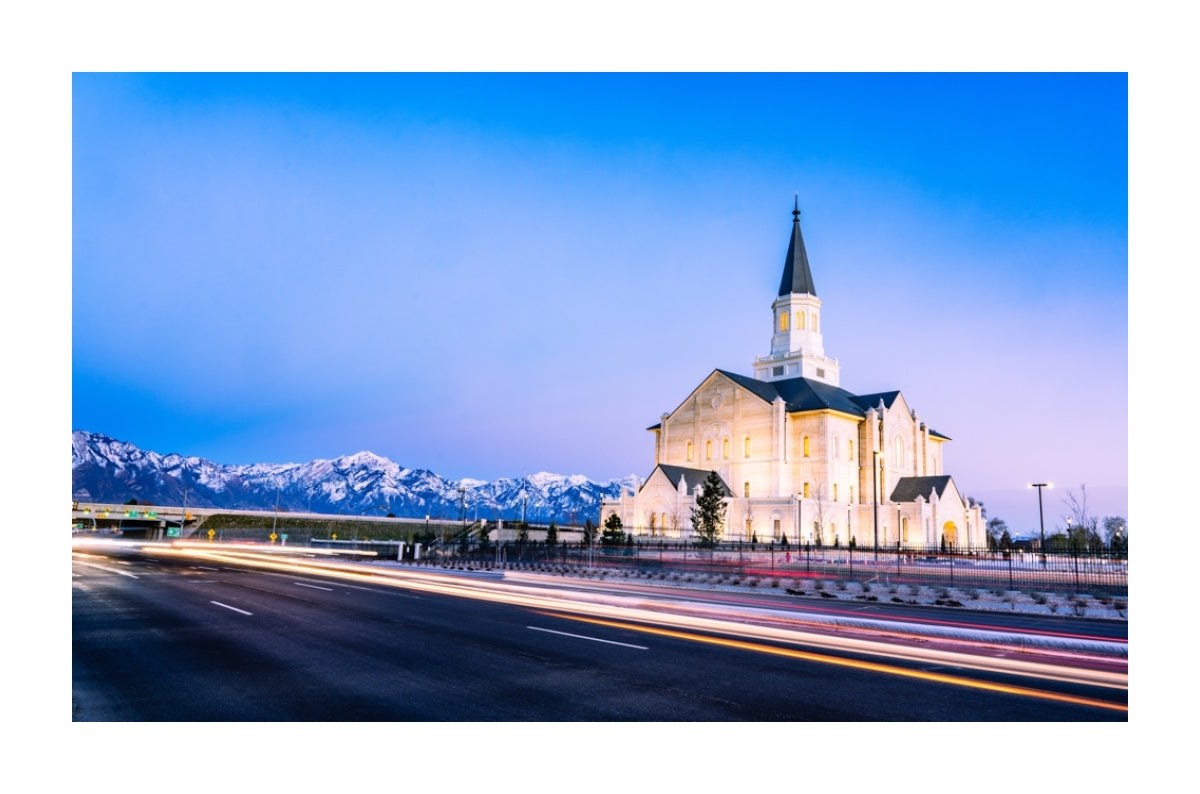 Taylorsville Temple - Mountain