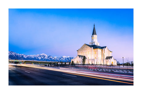 Taylorsville Temple - Mountain