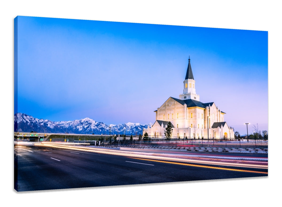Taylorsville Temple - Mountain