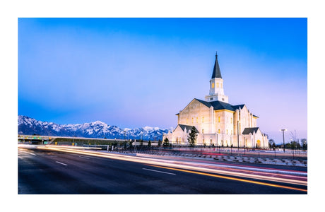 Taylorsville Temple - Mountain