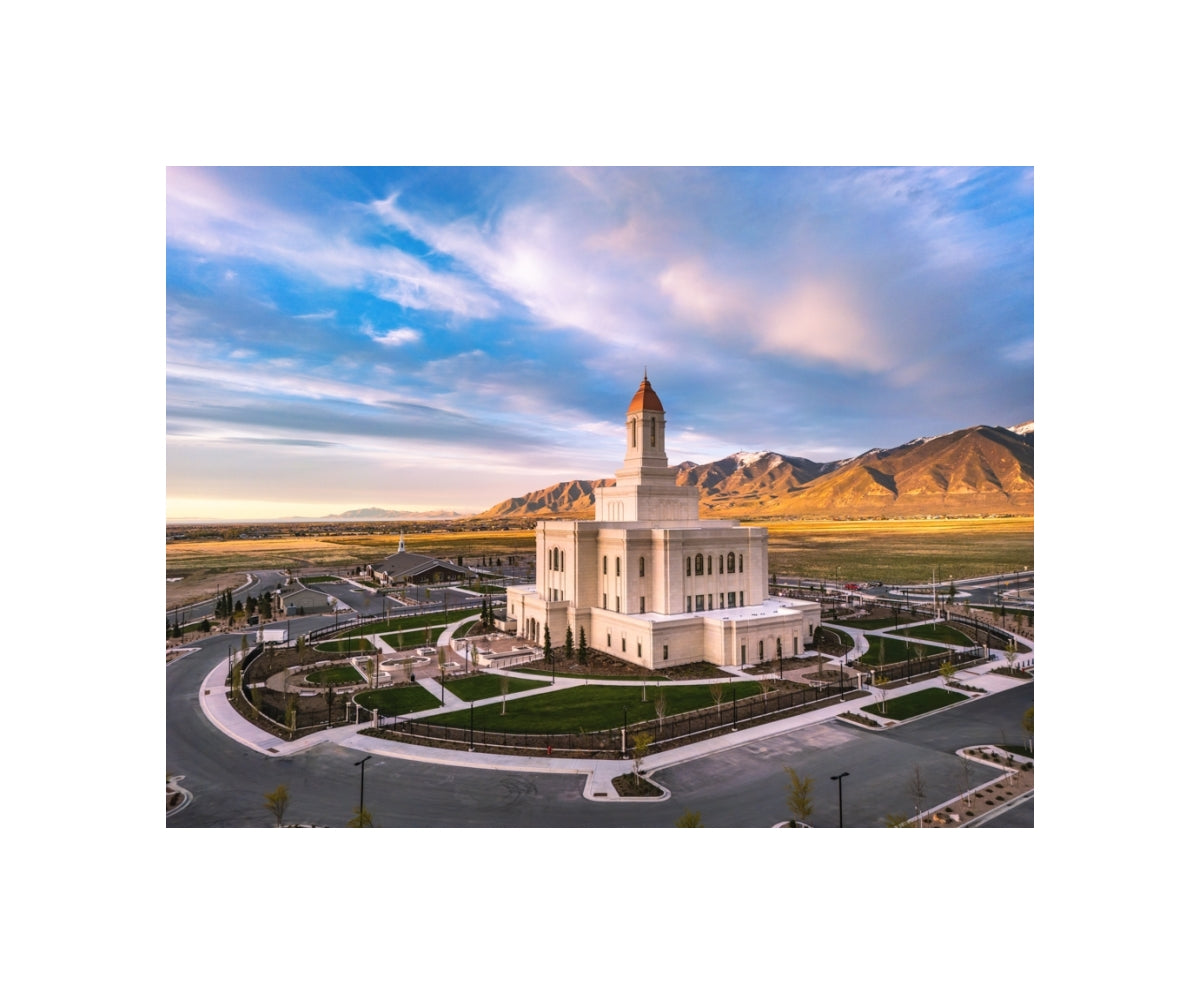 Deseret Peak Temple - Mountain Blossoms