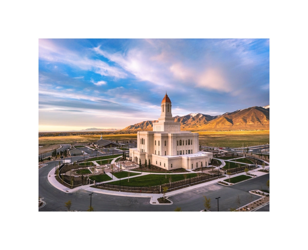 Deseret Peak Temple - Mountain Blossoms