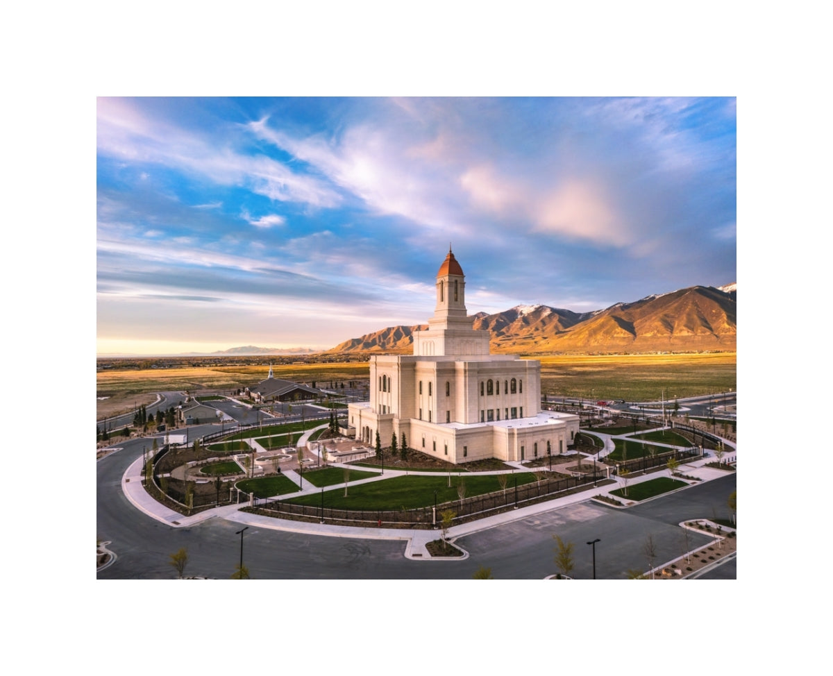 Deseret Peak Temple - Mountain Blossoms