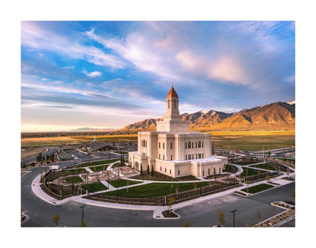 Deseret Peak Temple - Mountain Blossoms