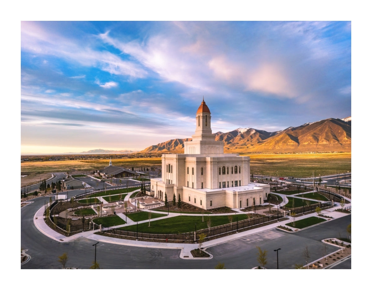 Deseret Peak Temple - Mountain Blossoms